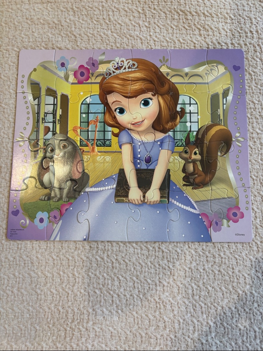 Disney Purple Princess Sofia Jigsaw Puzzle